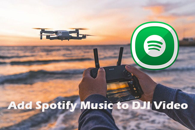 play spotify music to dji-fly