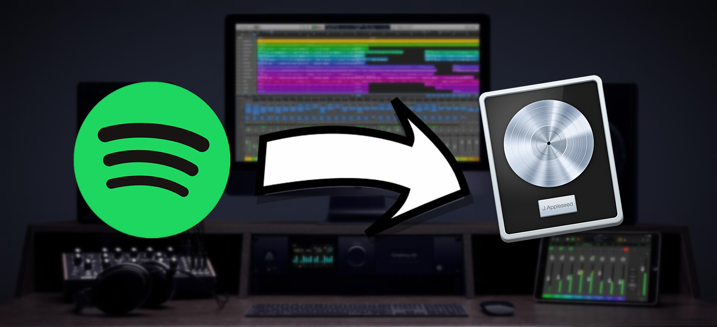 spotify music to logic pro x