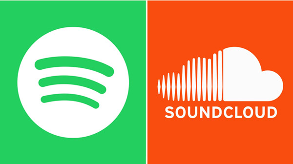 spotify vs soundcloud