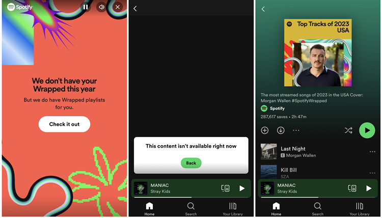 Stuff not on Spotify