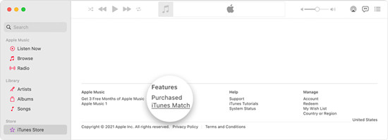 subscribe to itunes match