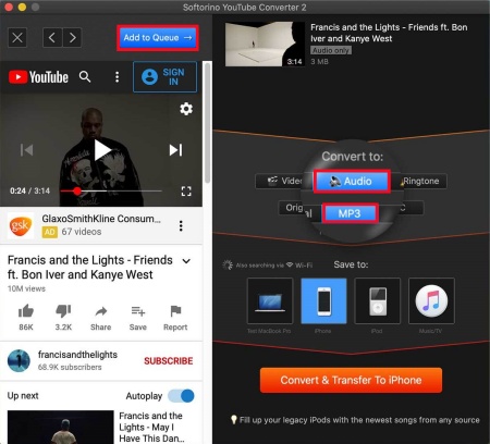 syc2 convert youtube to mp3