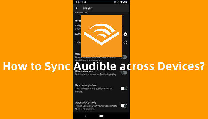sync audible across devcies