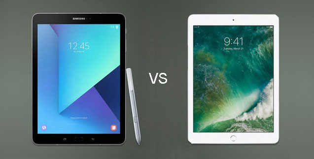 galaxy tab s3 vs iPad pro