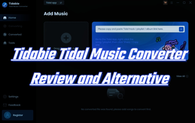 tidabie tidal music converter