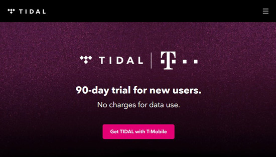 tidal free trial t mobile