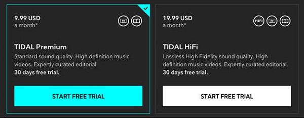 tidal price