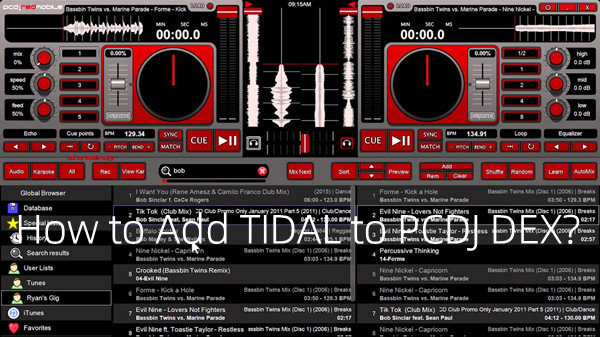 tidal to pcdj dex