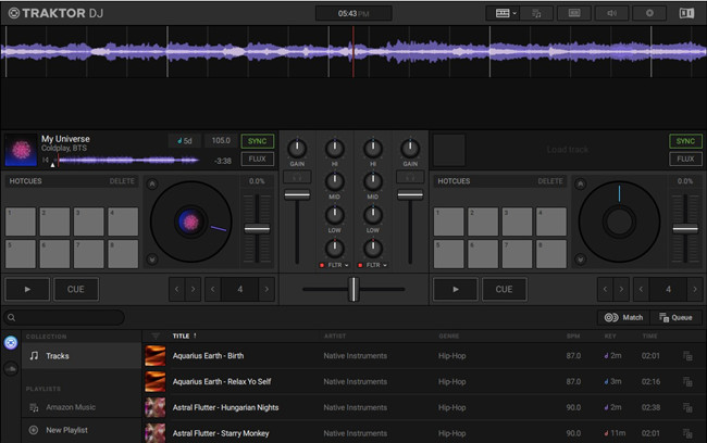 Traktor DJ 2 interface