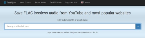 tuberipper youtube to flac converter