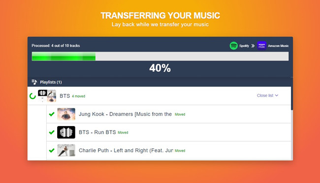 tunemymusic transfer your music