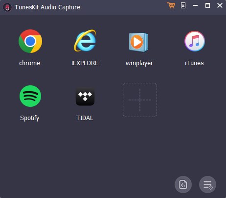 tuneskit audio capture spotify