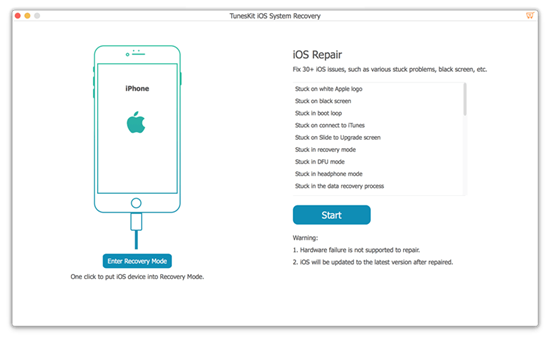 recover ios system