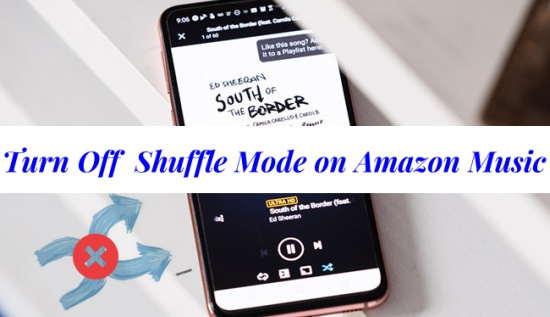 turn off shuffle on amazon music