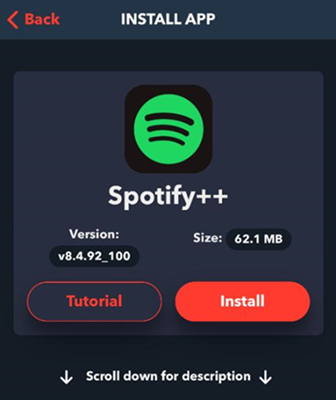 get spotify ++