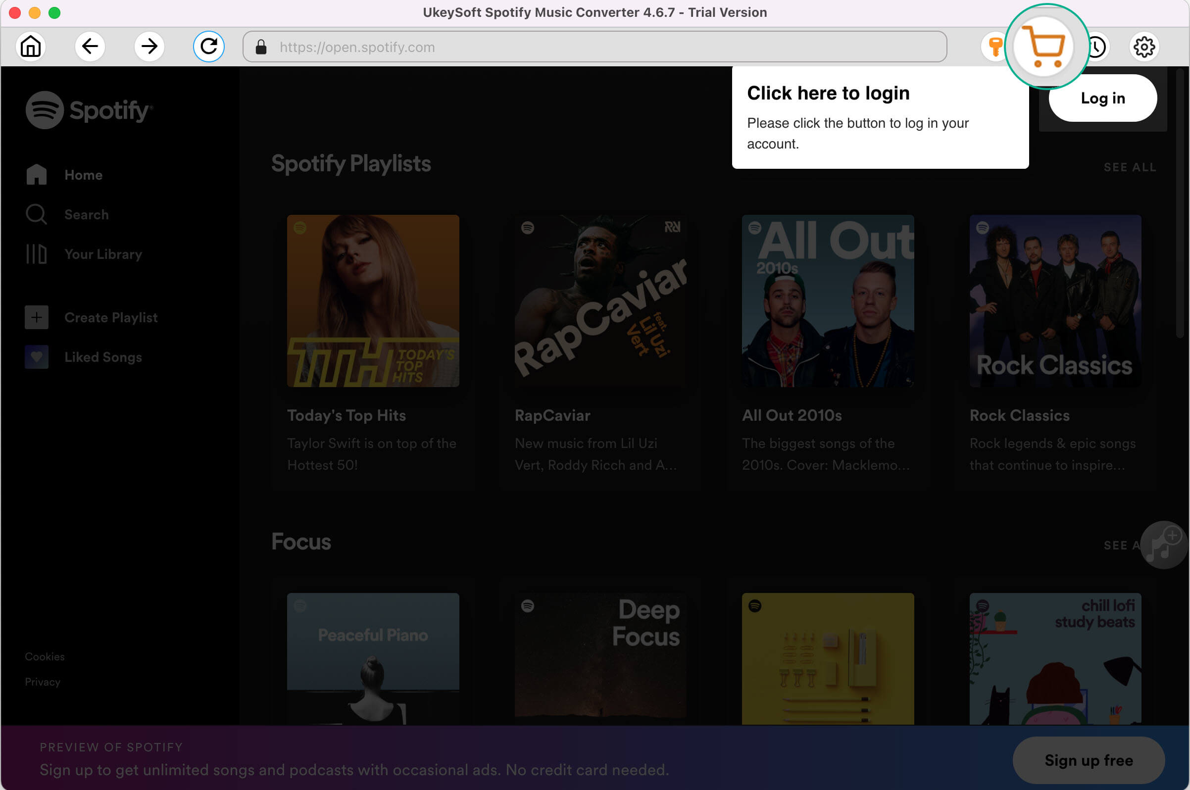 ukeysoft spotify music converter