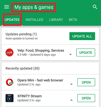 update apple music on android
