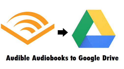 upload audible audiobooks to google drive