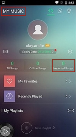 upload downloaded joox music to joox