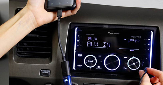 usb cable in car
