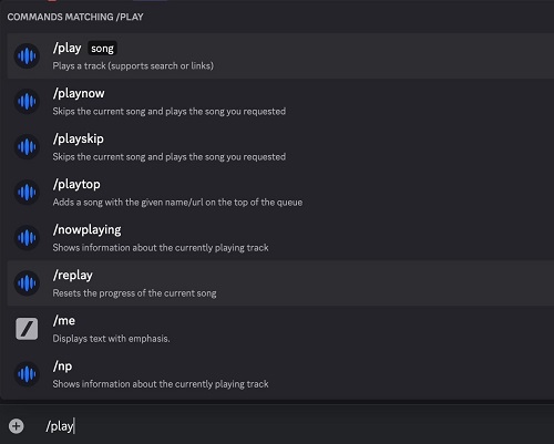 use rythm bot to play tidal on discord