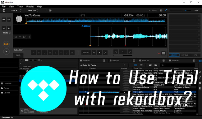 use tidal with rekordbox