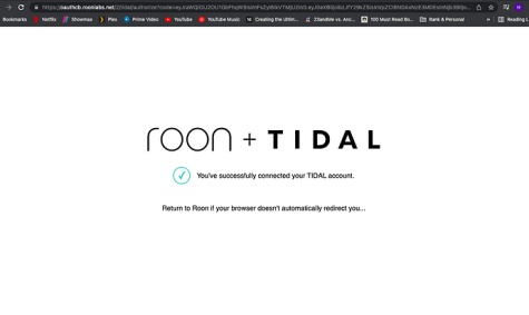 use tidal with roon with susbcription