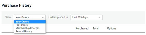 view column header audible