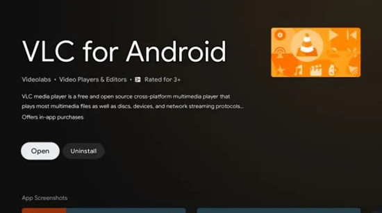 vlc for android philips android tv