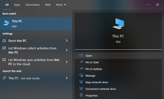 windows this pc app