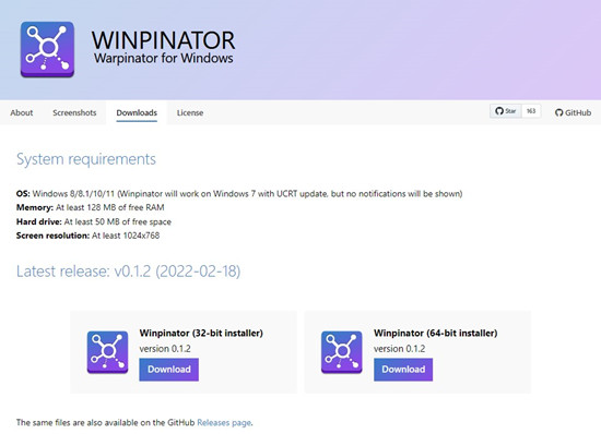 winpinator download page