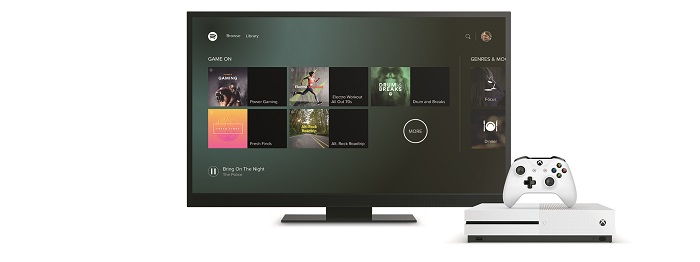 spotify on xbox