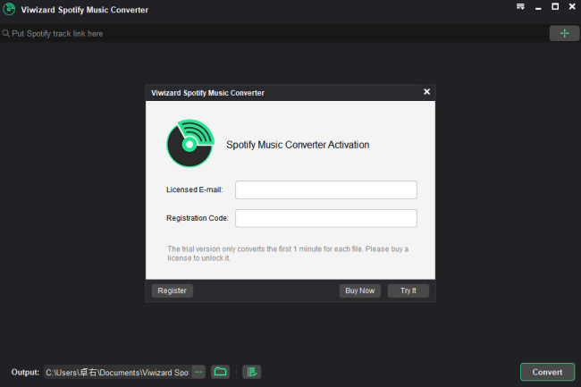launch and register ViWizard Converter