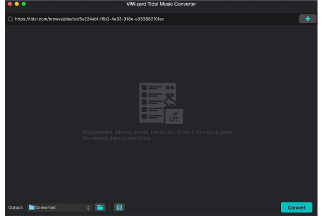 ViWizard Tidal Music Converter for Mac Screenshot
