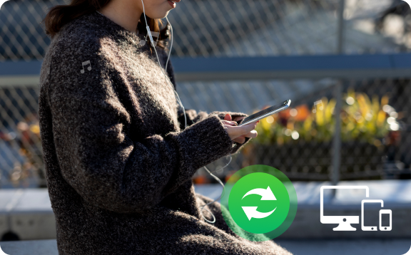save and move your line music to any device for easy offline listening