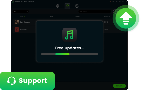 get free and regular software updates and dedicated support service