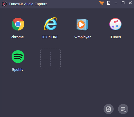 TunesKit audio capture