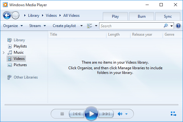 Windows Media Player